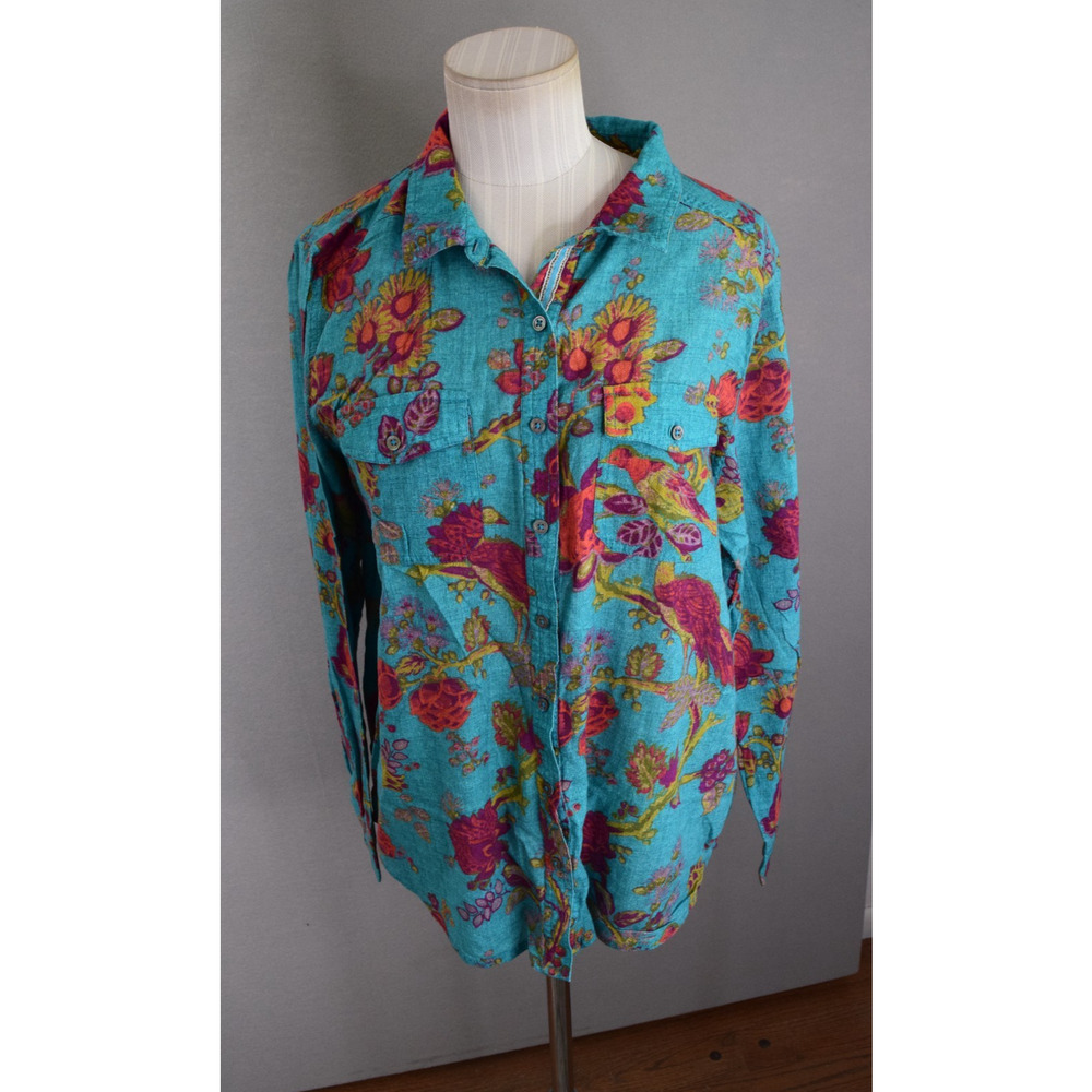 Floral Print Women's Blouse